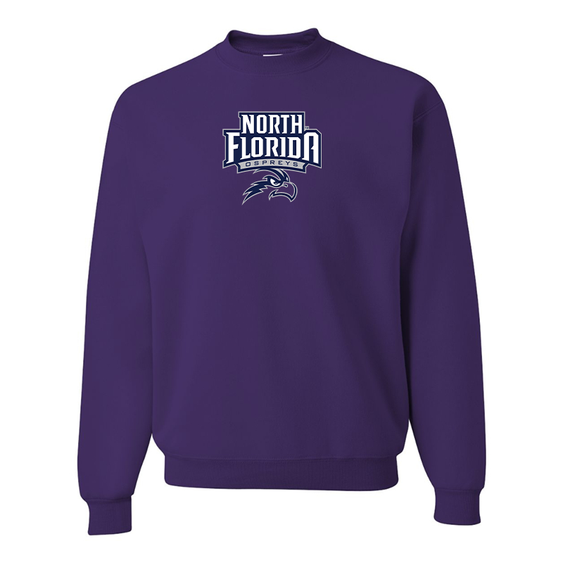 Men's UNF Ospreys  JERZEES NuBlend Crewneck Sweatshirt